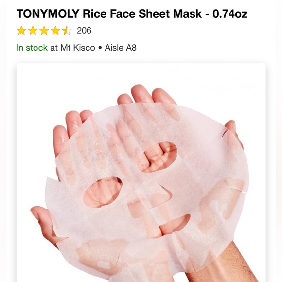 TonyMoly “I’m Rice” Face Mask 💄💋 - Picture 2 of 4